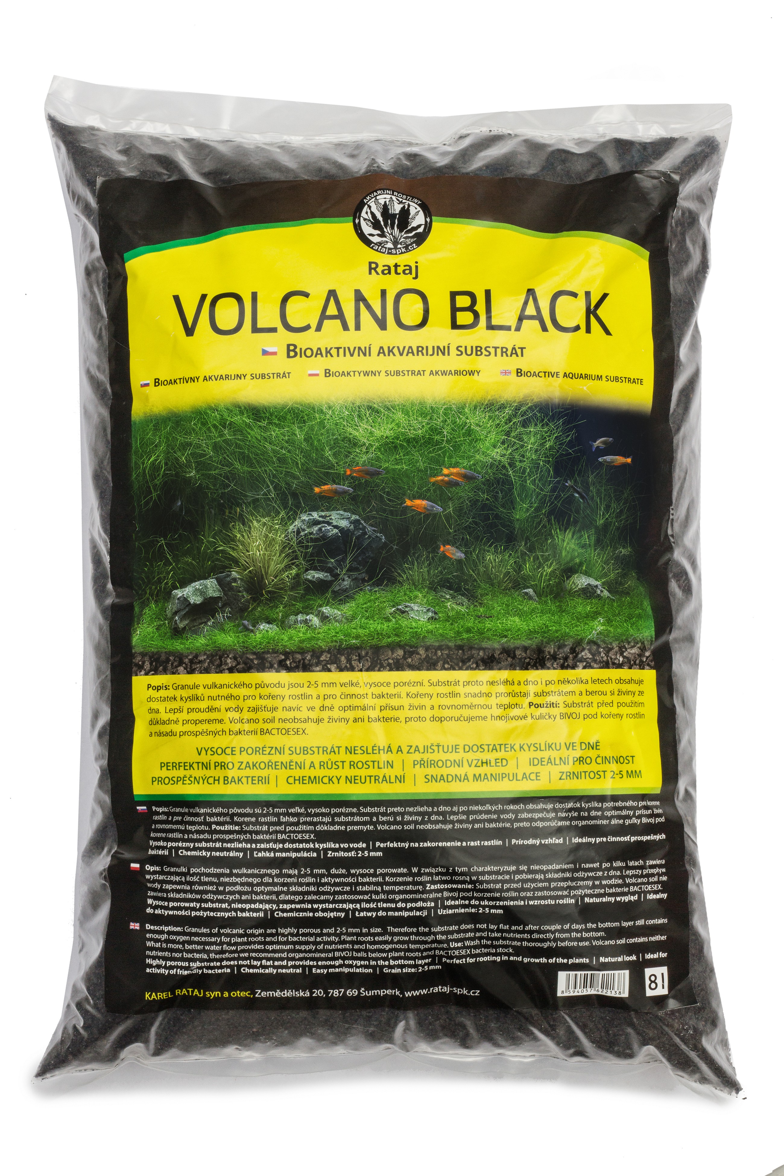 VOLCANO BLACK 2l